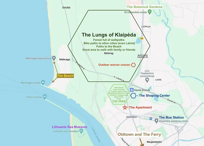 Appartamento Oasis Next To A Park Klaipėda